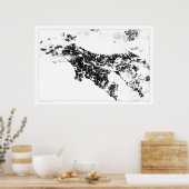 Los Angeles Census Dotmap Poster (Keuken)