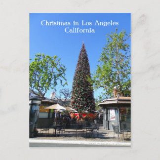 Los Angeles Christmas Postcard. Feestdagenkaart