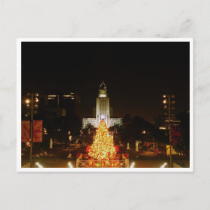 Los Angeles Christmas Tree Briefkaart