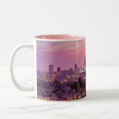 Los Angeles City Skyline Sunset Mok (Links)