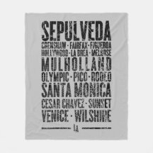 Los Angeles City Streets-kaart