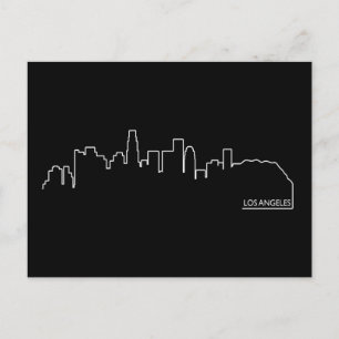 Los Angeles cityscape Briefkaart