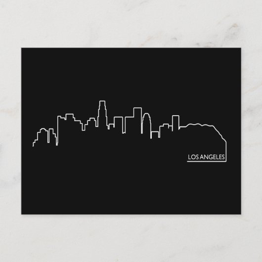 Los Angeles cityscape Briefkaart (Voorkant)