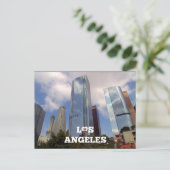 Los Angeles Cityscape Briefkaart (Staand voorkant)
