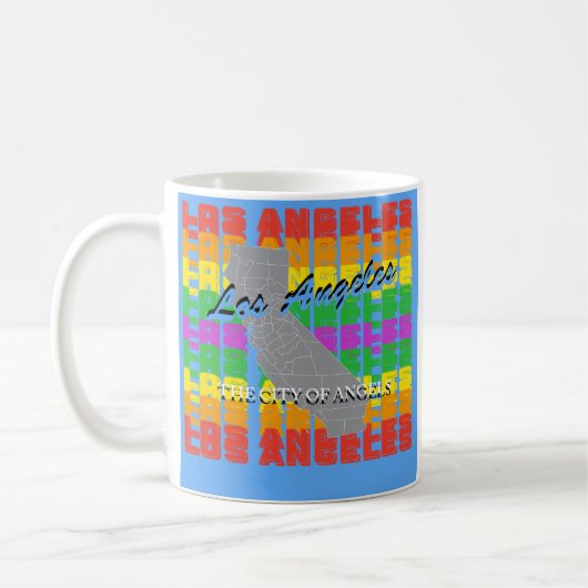 Los Angeles coffee mug  (Gauche)
