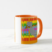 Los Angeles coffee mug  (Devant droit)