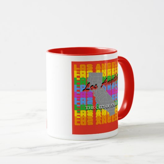 Los Angeles coffee mug  (Devant droit)