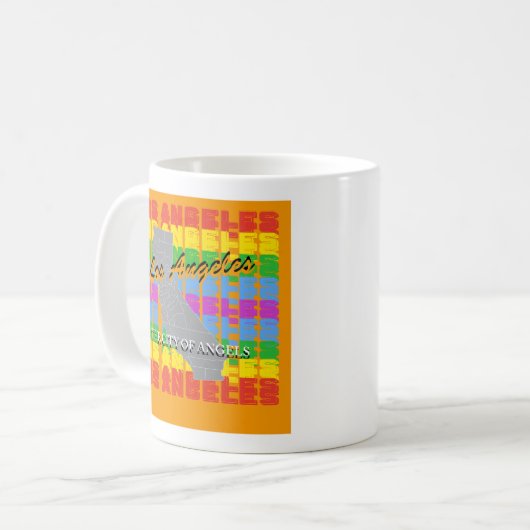 Los Angeles coffee mug  (Devant gauche)