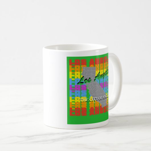 Los Angeles coffee mug (Devant droit)