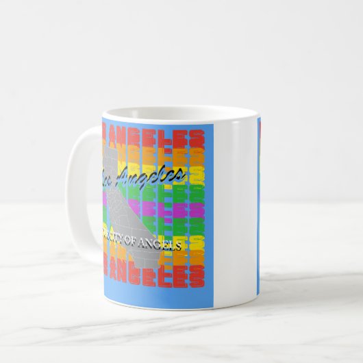 Los Angeles coffee mug  Koffiemok (Voorkant links)