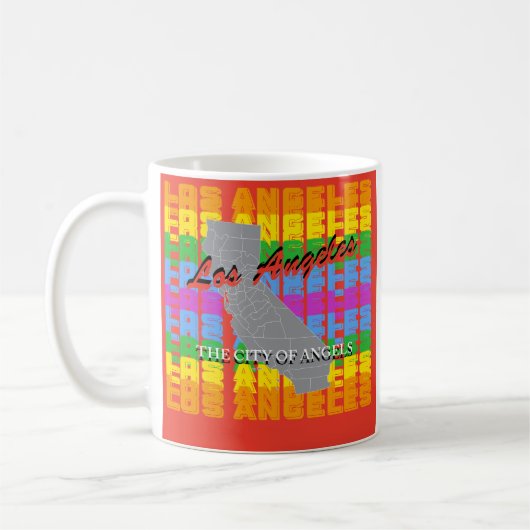 Los Angeles coffee mug  Koffiemok (Links)
