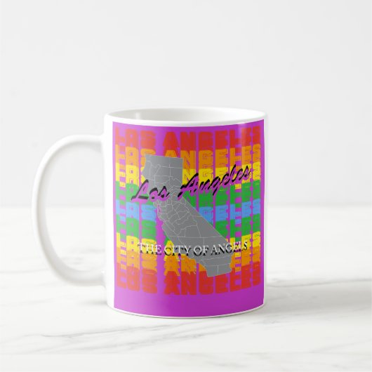 Los Angeles coffee mug  Koffiemok (Links)