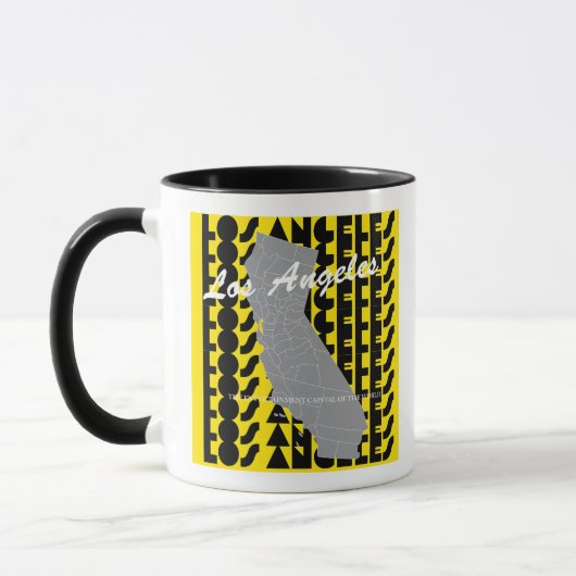 Los Angeles coffee mug  Mok (Links)