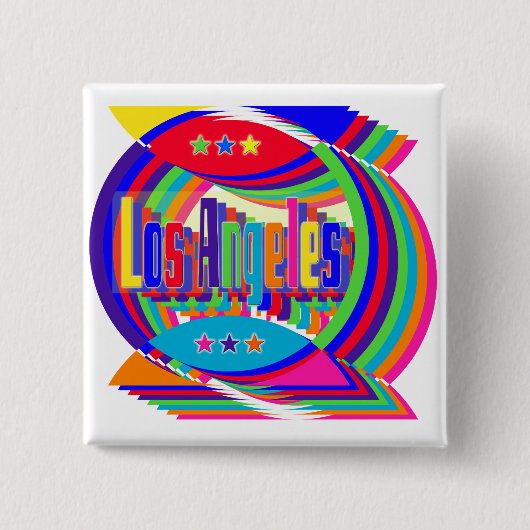 Los Angeles Colour Combo 2 Button (Voorkant)