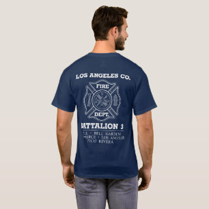 Los Angeles County Fire Department Battalion 3 T-shirt