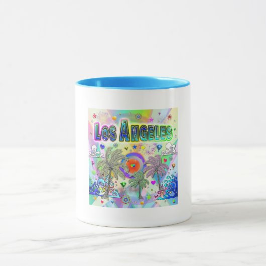 Los Angeles Deep Dream Mok (Midden)