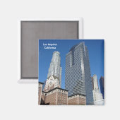 Los Angeles Downtown Magnet! Magneet (Voorkant / Achterkant)