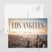 Los Angeles - Est 1781 Briefkaart (Voorkant / Achterkant)