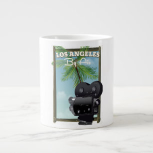 Los Angeles Filmcamera Reisposter Extra Grote Beker
