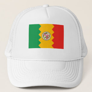 Los Angeles Flag Trucker Pet