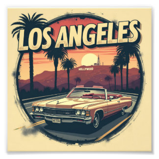 Los Angeles Foto Afdruk