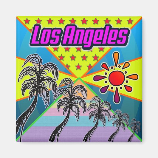 Los Angeles Freedom Magnet (Devant)