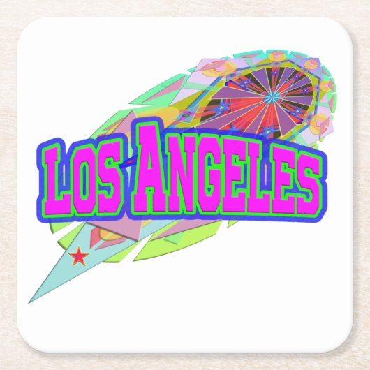 Los Angeles Future Onderzetter (Voorkant)