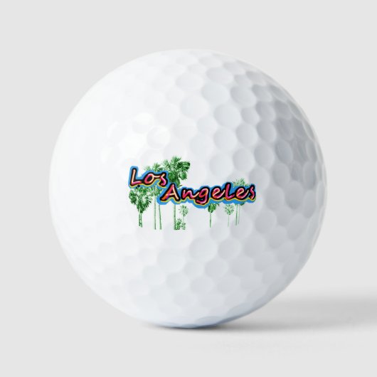 Los Angeles - Golf Balls Golfballen (Voorkant)