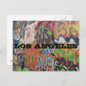 LOS ANGELES GRAFFITI BRIEFKAART (Voorkant / Achterkant)