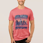 Los Angeles Graphic T-Shirt Tri-Blend Shirt (Voorkant)