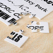 Los Angeles Groepering Terug op White Legpuzzel (Zijkant)