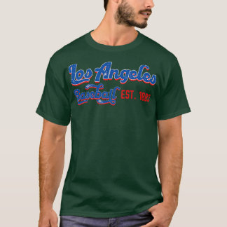 Los Angeles honkbal est 1883 honkbal lov T-shirt