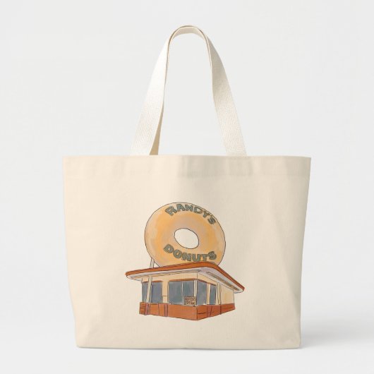 Los Angeles Iconische Canvas tas (Voorkant)