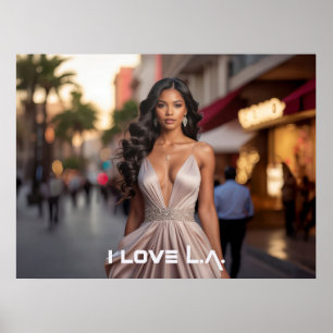 LOS ANGELES - IK HOU VAN LA POSTER