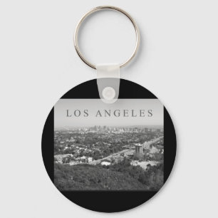 Los Angeles in zwart-wit Sleutelhanger