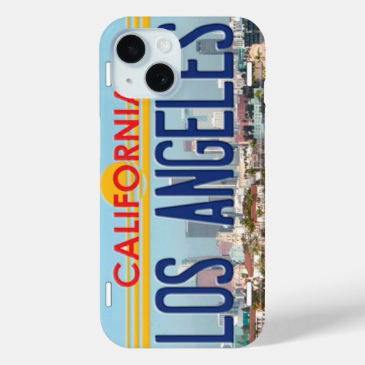 Los Angeles iPhone 15 Hoesje (Achterkant)