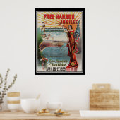 Los Angeles Jubilee 1899 Poster vintage (Cuisine)