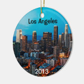 Los Angeles Keepomwille Keramisch Ornament (Links)