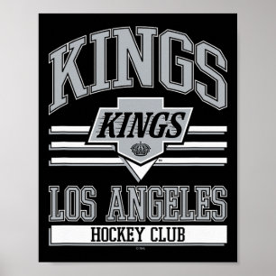 Los Angeles Kings Hockey Club Zwart Officieel Geli Poster