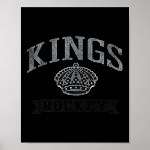 Los Angeles Kings Vintage Hockey Wit Officieel Poster