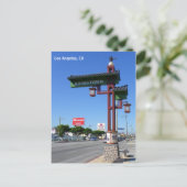 Los Angeles Koreatown Briefkaart! Briefkaart (Staand voorkant)