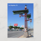 Los Angeles Koreatown Briefkaart! Briefkaart (Voorkant)