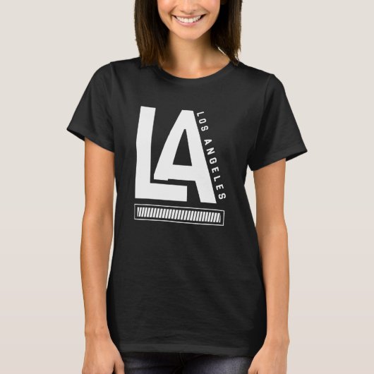 Los Angeles LA California  3 T-shirt (Voorkant)