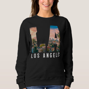 Los Angeles La California Mannen Women Retro Cloth Trui
