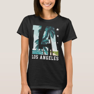 Los Angeles La California Retro Vintage Los Angele T-shirt