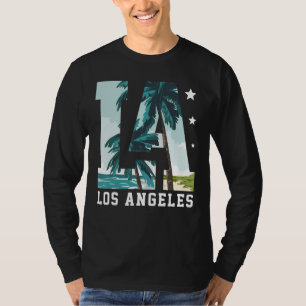 Los Angeles La California Retro Vintage Los Angele T-shirt