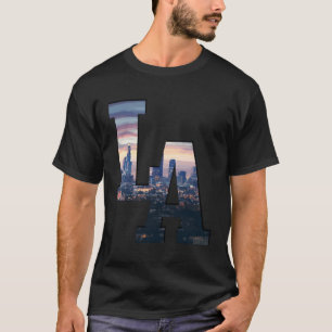 Los Angeles La Skyline Californië T-shirt