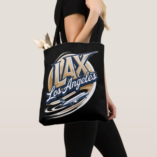 Los Angeles LAX Airport Code Sac fourre-tout (De près)