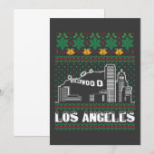 Los Angeles Lelijke Kerstmis Kaart (Voorkant / Achterkant)