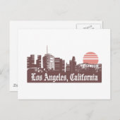 Los Angeles Linesky Briefkaart (Voorkant / Achterkant)